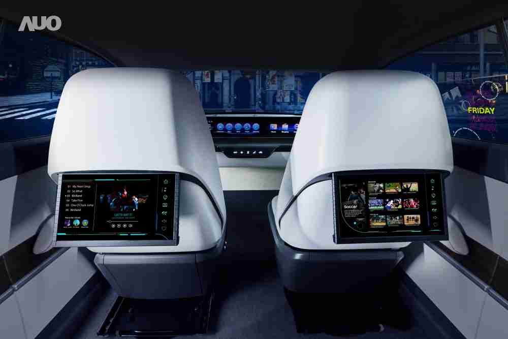 糖果派对新一代Smart Cockpit 2024，，，，以Micro LED先进显示技术优势，，，，创建〝可卷式后座娱乐显示器〞，，，仅在互动时才显示出所需画面及信息，，扩充更丰富的娱乐和交互信息服务，，获国际奖项荣耀
