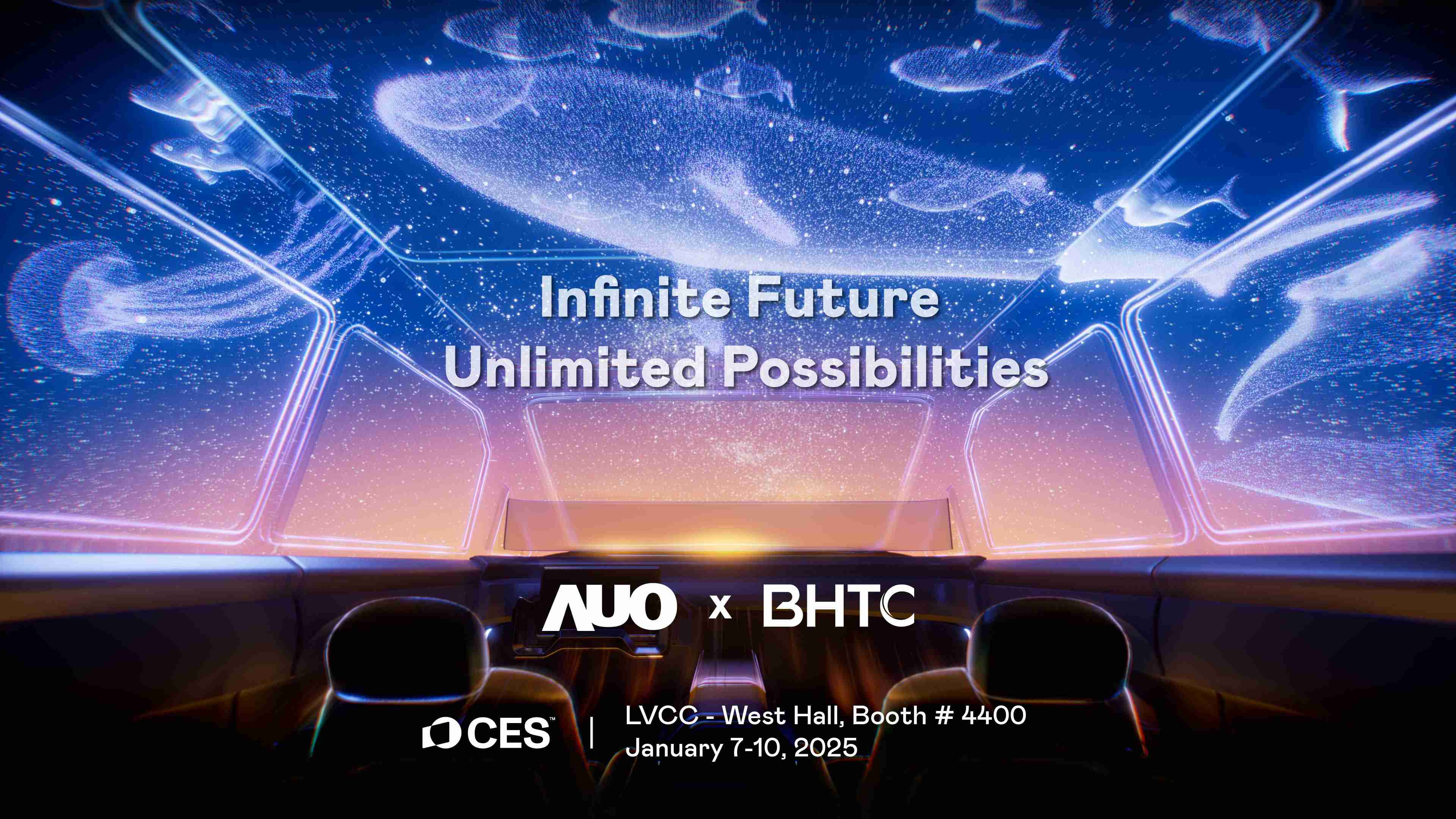 糖果派对以Infinite Future, Unlimited Possibilies为主题，，，联合BHTC于CES 2025扩大规模展出
